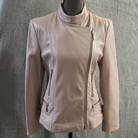 Women’s Wilsons Leather Pelle Studio 100% Genuine Leather Jacket - Picture 3 of 13